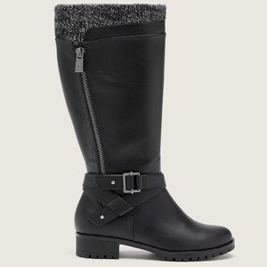 Wide-Fit Water-Resistant Tall Boot - Addition Elle/Penningtons size 10W